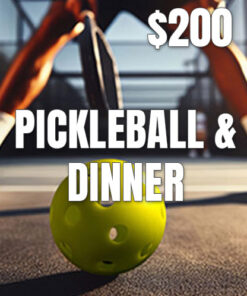 Pickleball Clinic, Games & Dinner